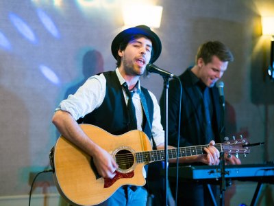 The Matt Blais band at LIVERight Gala Calgary